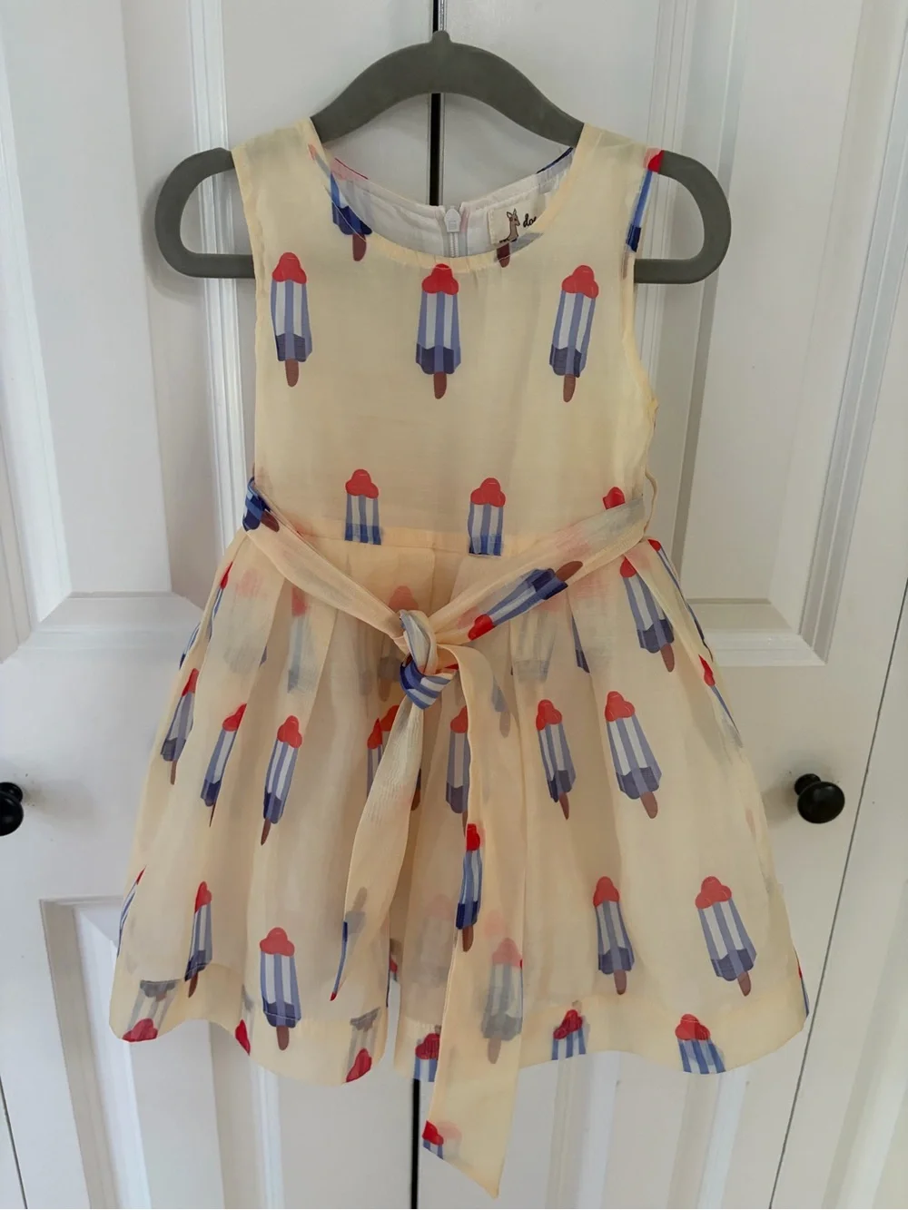 Doe A Dear Ice Patriotic Pop Popsicle Dress | Size 2